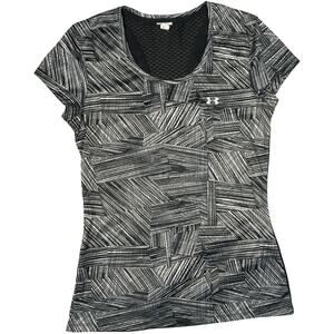 Under Armour Flyweight Short Sleeve Activewear‎ Top Athletic Tee Running Shirt